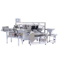 Machine industrielle automatique pour la fabrication de rouleaux d'œufs et de cornets de gaufres pour la crème glacée