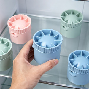 Moule à glaçons en silicone rose, motif hexagonal, facile à démouler, réutilisable, résistant au congélateur, pour la préparation de cocktails - Product Image 4