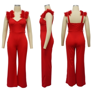 Moda Estate 2026: Tuta Sexy Senza Maniche con Cintura per <span class=keywords><strong>Donna</strong></span>, Abbigliamento Streetwear <span class=keywords><strong>Boutique</strong></span> - Product Image 2