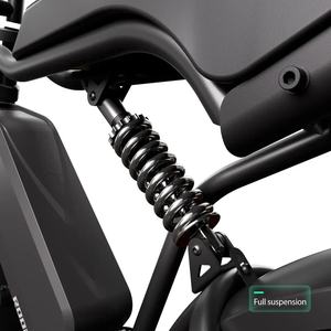 Vélo électrique à pneus larges de 20 pouces pour adultes, en stock dans l'entrepôt européen, vélo de montagne électrique avec batterie au lithium amovible, vélo de ville pour trajets quotidiens - Product Image 6