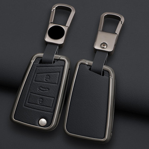 Étui pour clé de voiture OLIVER VW Golf 7 MK7 Tiguan MK2 <span class=keywords><strong>Seat</strong></span> Ateca <span class=keywords><strong>Leon</strong></span> <span class=keywords><strong>FR</strong></span> 2 Ibiza Skoda Octavia Kodiaq - Product Image 5