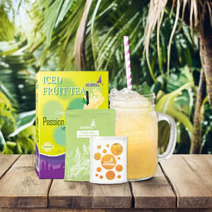 Thé santé à la passion tropicale, thé à la pomme, boîte, approvisionnement direct d'usine - Product Image 1