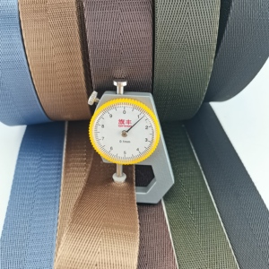 Nhà máy trực tiếp 100% nylon xương cá <span class=keywords><strong>Webbing</strong></span> nặng Dây đai cho túi võng leo núi ngoài trời và DIY làm dây đeo hành lý - Product Image 6