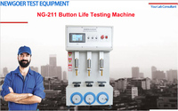 Testeur de durée de vie des interrupteurs à bouton IEC 60068-2-21 pour claviers d'ordinateurs portables – Test de cycle de pression pour la durabilité