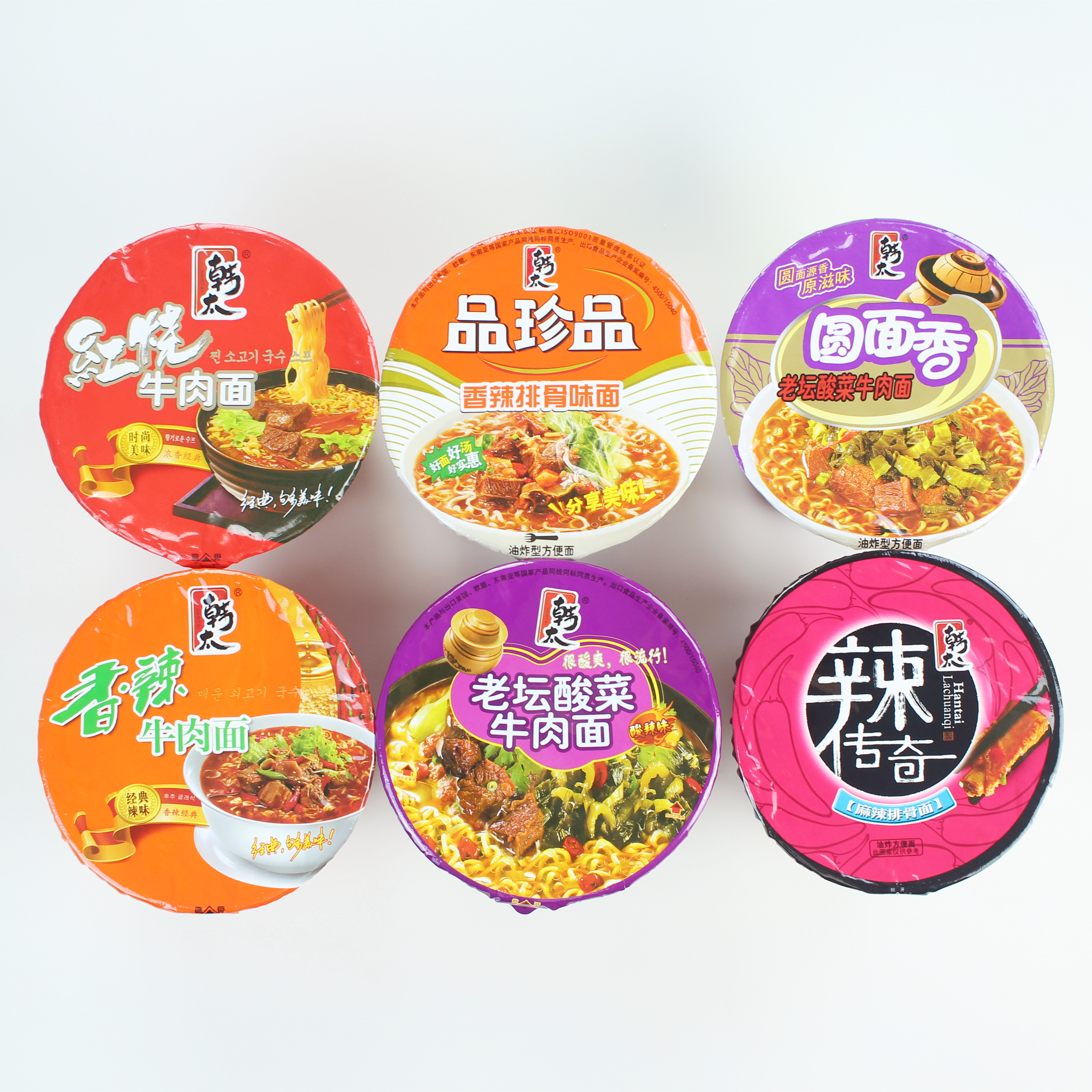 Корейская острая лапша, китайский перец