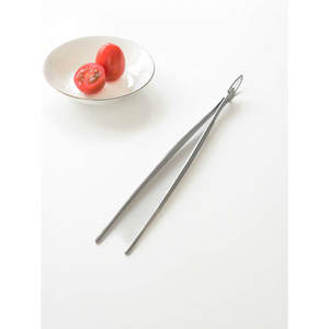 Pince à épiler en acier inoxydable de 25 cm pour cueillir et tenir les fruits et légumes - Product Image 1