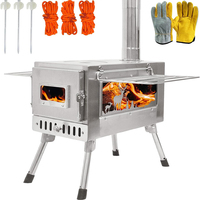 Barbecue portable moderne en acier inoxydable de qualité supérieure Campfire XXL pour fumer le poisson, griller au charbon de bois, barbecue extérieur