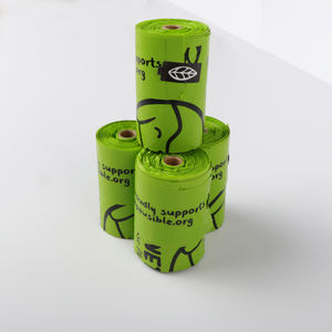 Bolsas biodegradables para residuos de excrementos de perro, productos de bolsas de basura para perros, respetuosas con el medio ambiente - Product Image 4