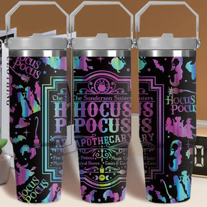 Custom <strong>Hocus</strong> <strong>Pocus</strong> Sanderson Sisters 30oz Durable Portable Stainless Steel Tumbler, Free Shipping USA - Product Image 1