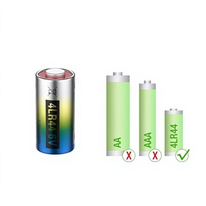 แบตเตอรี่อัลคาไลน์ EBL 6V 10 ก้อน รุ่น LR44 สำหรับปลอกคอสุนัข (รุ่น 476A/PX28A/A544/K28A/L1325) - Product Image 1