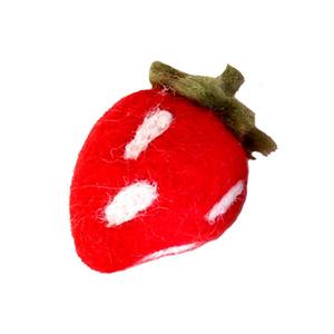 Feutre estampage amusant fraise fini bricolage chapeaux vêtements animaux petits accessoires matériaux - Product Image 3