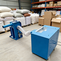 Machine à remplir les tubes en tissu de coton, machine à garnir le coton, compresseur d'air, machine à garnir le coton pour poupées - Offre Spéciale