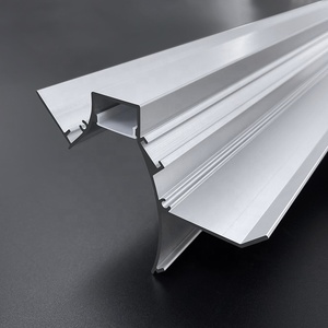 Yeso de perfil LED de cubierta de PC de alta calidad OEM en perfil LED de canal de aluminio LED para barra de luz de tira LED - Product Image 5