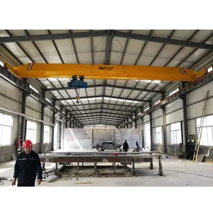 High performance and best price single girder overhead bridge crane material handling equipment 6.2ton overhead crane