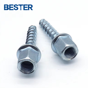 <span class=keywords><strong>Tige</strong></span> <span class=keywords><strong>filetée</strong></span> <span class=keywords><strong>tige</strong></span> de suspension ancre suspendue filetage intérieur <span class=keywords><strong>béton</strong></span> auto-coupe vis ancre - Product Image 1