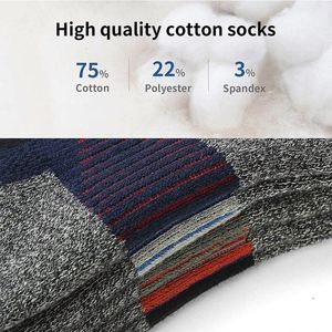 Chaussettes de sport antidérapantes en coton personnalisées pour hommes, pour la randonnée en plein air - Product Image 4