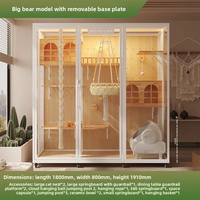 Dynastie des chats en bois impérial Multi Story Cat Empire Reign Indoor Sovereign Grade Cat House