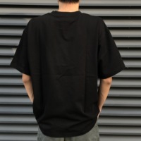 Camisetas deportivas con hombros caídos de 300GSM, diseño personalizado, peso pesado, tela de algodón 100%, ropa de verano, camisetas de manga corta para hombre