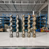 D8-2 Pièces de pompe rotative de haute qualité, pompe à vis, pompe à mortier pour machine à ciment et à plâtre, en acier allié haute dureté