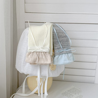 Nouvelles chaussettes fines tricotées mi-mollet style ballet avec nœud papillon, effet froncé, pour femmes, style japonais J-K, mignonnes pour filles, printemps/été