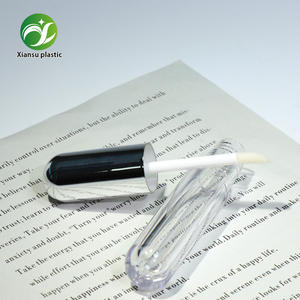 Tube de gloss à lèvres vide en forme de capsule transparente <span class=keywords><strong>ISMAN</strong></span>, 4 ml, en plastique, étiquette privée, avec bouchon à vis - Product Image 5