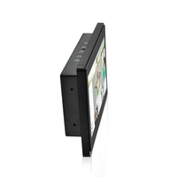 Usingwin Industrieller Touchscreen LCD-Monitor 7 Zoll S-IPS Panel 16:9 Breitbild Vandalensicher IP65 Schwarz Desktop 600cd/m LED