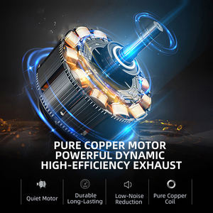 电动管道风扇 斜流增压风扇 3叶悬挂式低噪音强力排气扇 浴室工业用 免运费 - Product Image 5