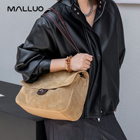 Tas Selempang Kulit Sapi Asli Model Terbaru, Trendy, Berlapis, Kapasitas Besar, Tas Selempang Ketiak Kulit Asli