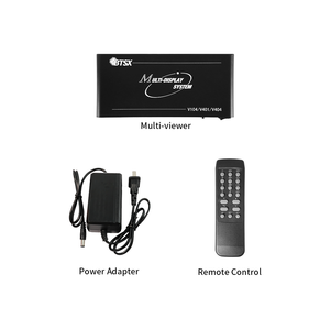 1进4出视频墙控制器支持4K60输出多种显示模式，带RS232控制，适用于指挥中心视频墙 - Product Image 6