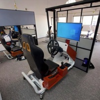 Simulateur de conduite automobile pour auto-école