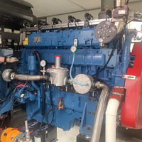 Groupe électrogène biogaz silencieux 350 kW, refroidi par eau, 430 kVA, générateur Stamford AVR Yuchai YC6TD550N-D31 pour fumier agricole