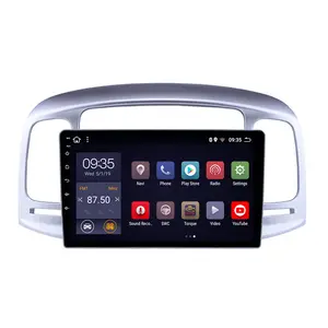 9 inch 8 cores Android11car dvd multimedia player radio video Stereo gps navi audio system for Hyundai Accent 2006-2011