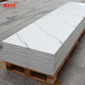 KKR Trung Quốc Nhà Sản Xuất Nhựa <span class=keywords><strong>Acrylic</strong></span> Đá Tinh Khiết Màu Rắn Bề Mặt Tấm - Product Image 2