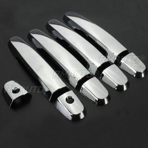 Juego de 9 Cubiertas Cromadas para Manijas de Puerta para Toyota RAV4, Prius y Corolla 2003-2011, Nuevo 2018 - Product Image 1