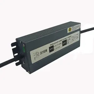 OEM एसी डीसी 5v निविड़ अंधकार इलेक्ट्रॉनिक एलईडी ड्राइवर 150w, एलईडी ड्राइवर 150w 5v ip67 आउटडोर निविड़ अंधकार स्विच बिजली की आपूर्ति 5v 150w का नेतृत्व किया