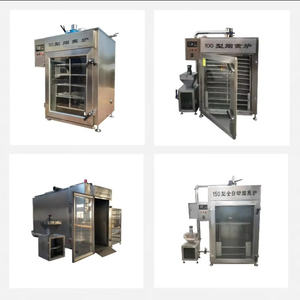 Machine à fumer à froid grande capacité 50kg-1000kg pour viande, poisson, poisson-chat, saumon, bacon, <span class=keywords><strong>jambon</strong></span>, poulet, saucisses - Fumoir - Product Image 5