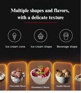 Machine à glace italienne WICE, texture crémeuse, fonctionnement silencieux, idéale pour les commerces artisanaux, ne l'achetez pas plus tard, WICE02C-116, glace dure - Product Image 4