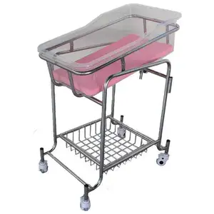 Cuna transparente, lavabo para bebé, lavabo para bebé para Hospital, niño, bebé, cuna pequeña, cama