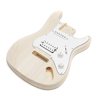 Corps de guitare électrique bricolage personnalisé en gros pour kit de guitare électrique ST bricolage multi-styles en bois à vendre