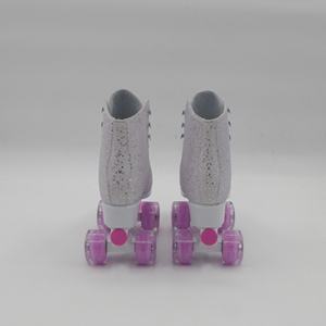 Patins à roulettes professionnels <span class=keywords><strong>Quad</strong></span> pour adultes <span class=keywords><strong>botte</strong></span> thermomoulable avec roues en uréthane 85A et roulements à ABEC-7 utilisation extérieure/intérieure - Product Image 4