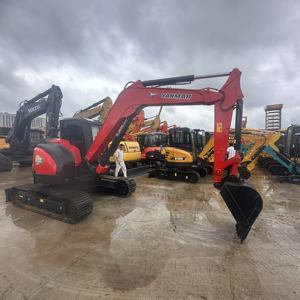 Mini Excavadora Usada con Motor Caterpillar Yanmar de 8 Toneladas, Modelo 2022, 500 Horas, con Bomba y Caja de Cambios - Product Image 4