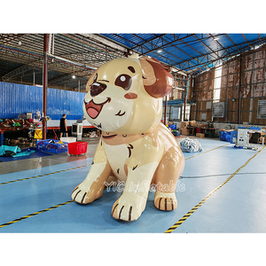 Mascotte <span class=keywords><strong>de</strong></span> chien gonflable commerciale pour la décoration d'événements, design portable, <span class=keywords><strong>prix</strong></span> d'usine - Product Image 3