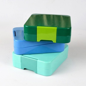 Aohea Compartiments sans BPA Enfants Filles et Garçons École Nursery Trips Green Color Snack Bento Lunch Box - Product Image 5