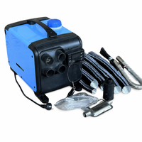 Hepsi Bir Arada 4 Çıkışlı Dizel Isıtıcı 5KW 12V/24V Uzaktan Kumandalı, Karavan, Kamyon, Kamp Aracı, Garaj için Çok Kanallı Hava Isıtma