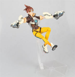 Anime Overwatch Pioneer Tracer Air Hunter for Pilot <strong>Flash</strong> Action Figure PVC Model Toy New Condition Featuring Frozen <strong>Character</strong> - Product Image 2