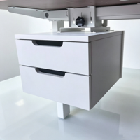 Armoire de rangement suspendue sous table HGG-B multicolore facile à installer