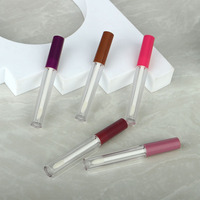 Botol Lip Oil Kosong 1.5ml dengan Kuas Presisi, Logo Custom, untuk Vendor Makeup Boutique, Tube Lip Gloss