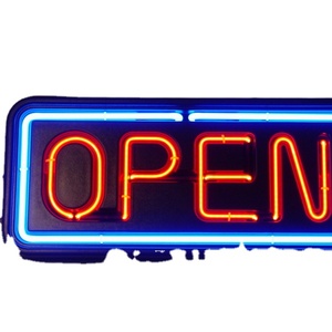 Tùy chỉnh Hot Bán thắp sáng quảng cáo Neon chiếu sáng tùy chỉnh Led Neon dấu hiệu và hiển thị Glass mở chữ Neon - Product Image 1