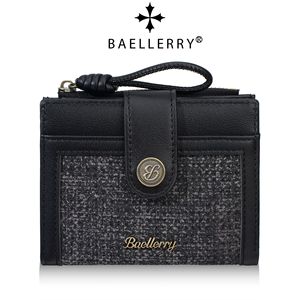 กระเป๋าสตางค์มินิสำหรับผู้หญิง Baelerry กระเป๋าใส่เหรียญหนัง PU แบบมีซิปขนาดกะทัดรัด พร้อมช่องใส่บัตรและลายทอ สำหรับใช้ในชีวิตประจำวัน - Product Image 5