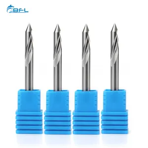 BFL Solid Carbide Single Flute Engraving End Mill Cutter Engraving Endmill